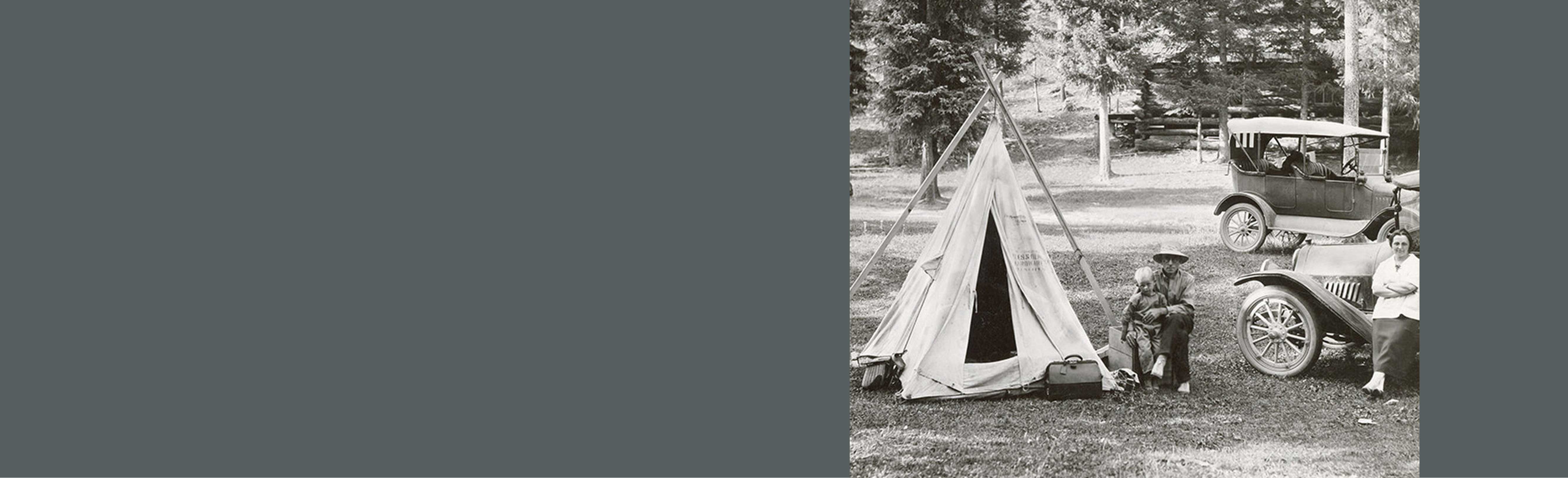 Historic Photos of Camping in Montana