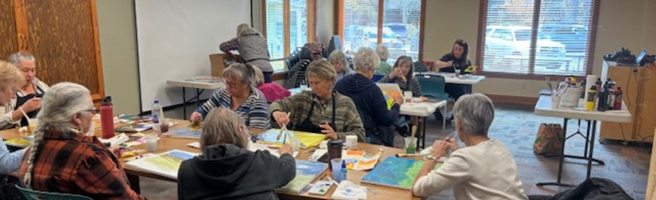 Participants in the Creative Aging Program