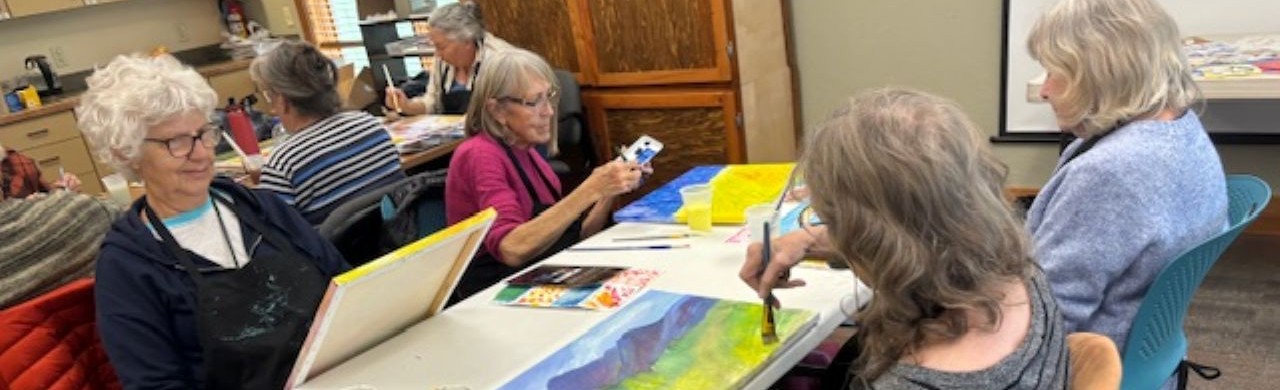 Participants in the Creative Aging Program