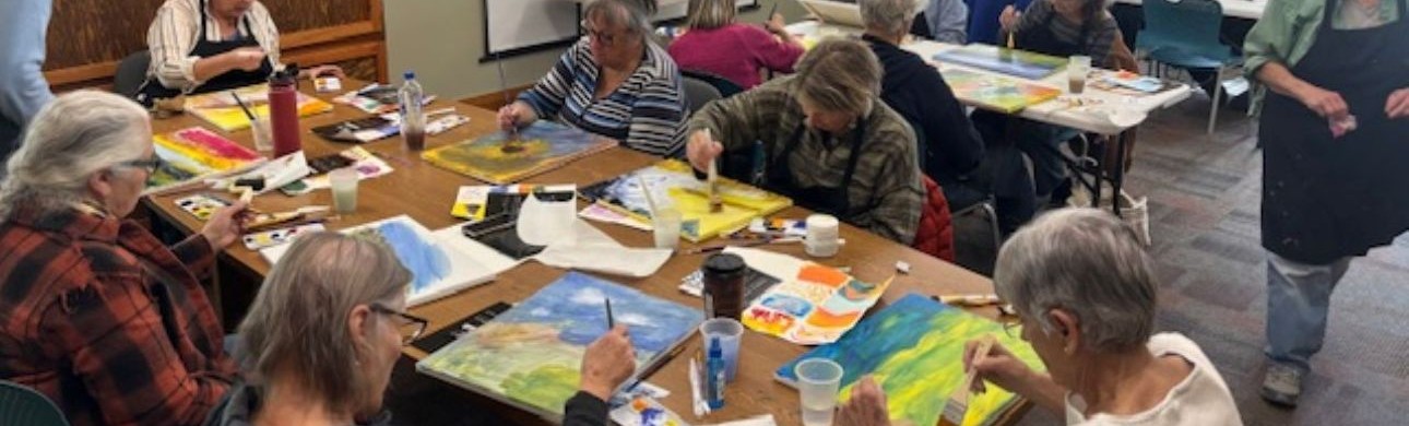 Participants in the Creative Aging Program