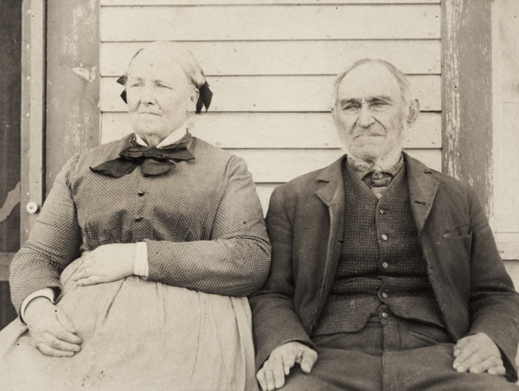 Senior Couple sitting together